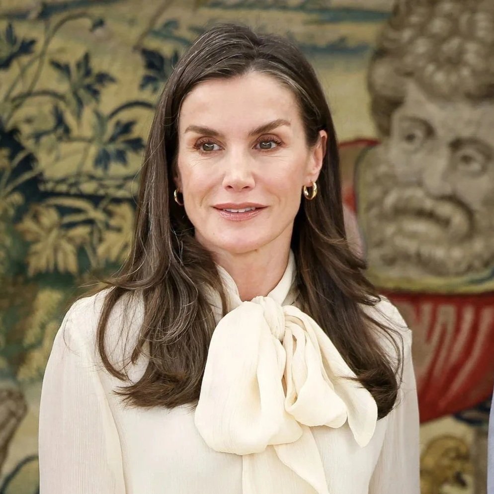 Queen Letizia hosts audiences at Zarzuela Palace