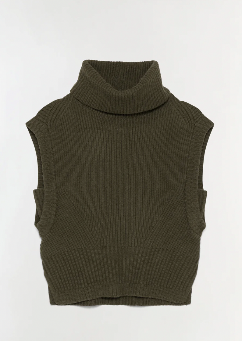 Jonathan Simkhai Maple Wool Cashmere Top