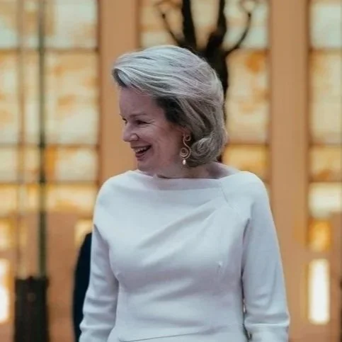 Queen Mathilde visits "Bellezza e Bruttezza" exhibition
