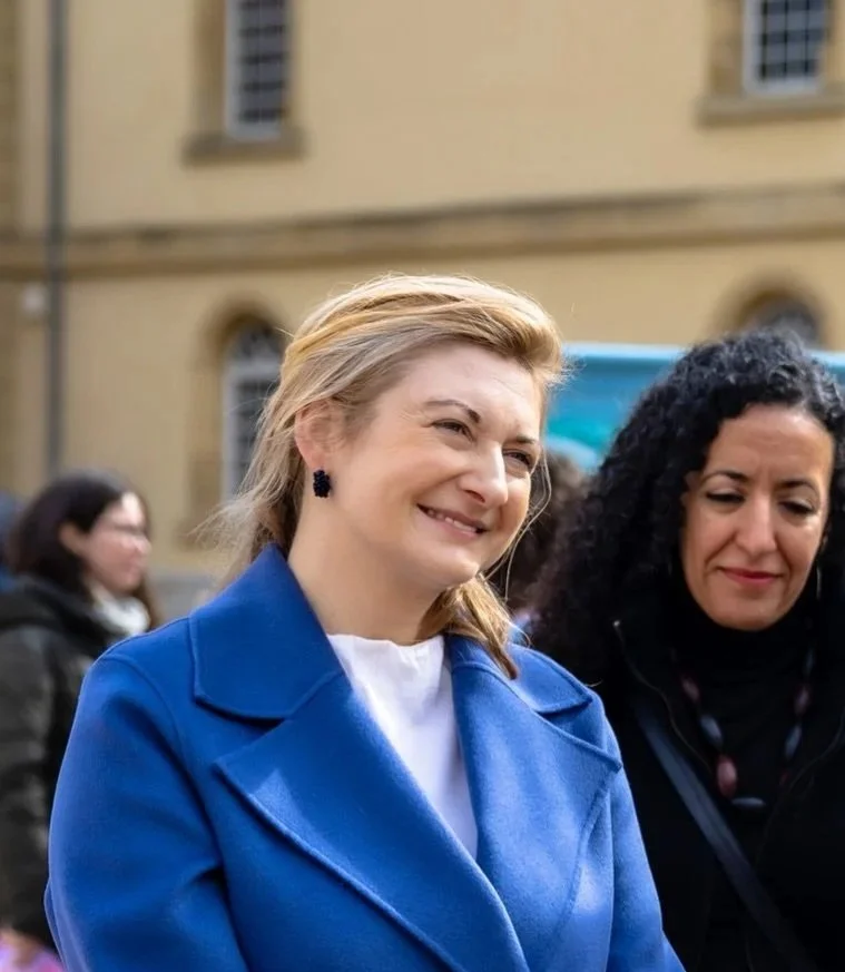 Grand Duchess Stéphanie visits Doctors without Borders Luxembourg's exhibition