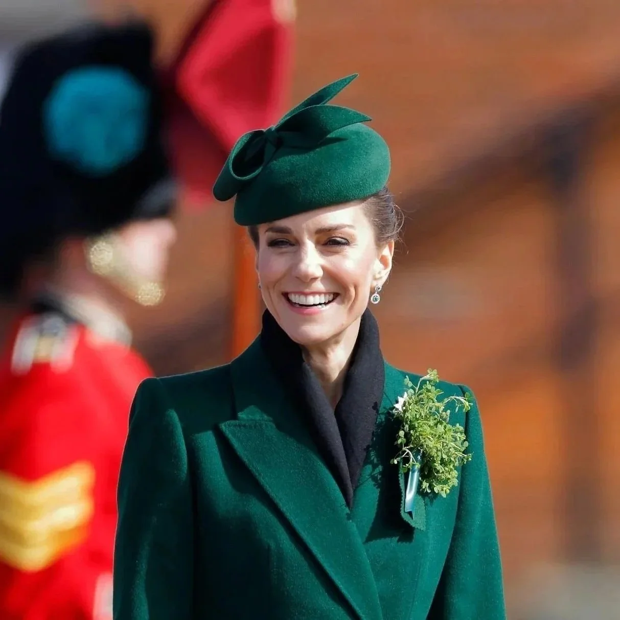 The Princess of Wales attends St Patrick's Day Parade