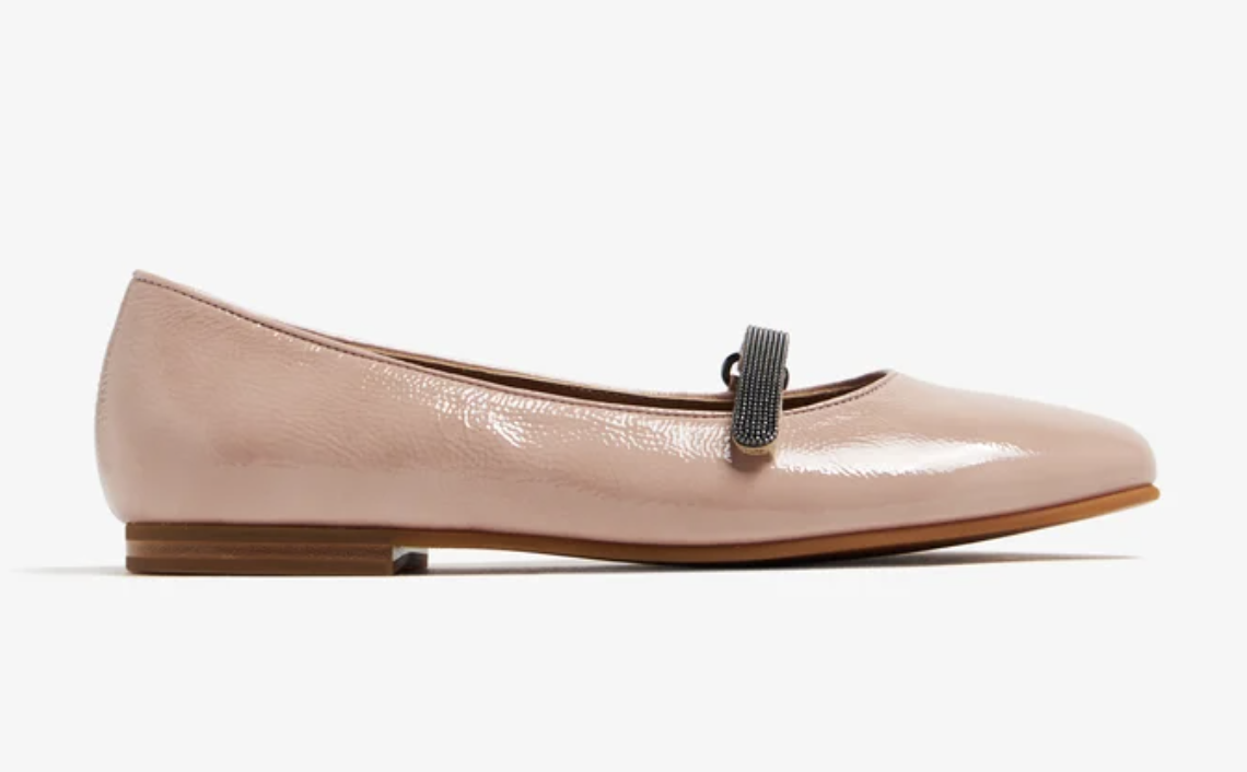 Brunello Cucinelli Monili Ballet Flats