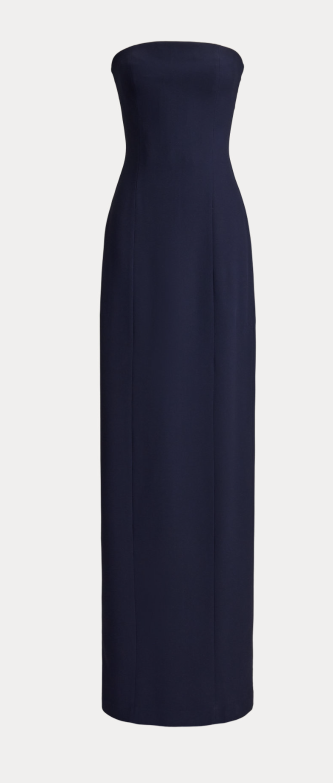 Ralph Lauren One-Shoulder Interlock Evening Dress UFO No More Ralph Lauren One-Shoulder Interlock Evening Dress UFO No More
