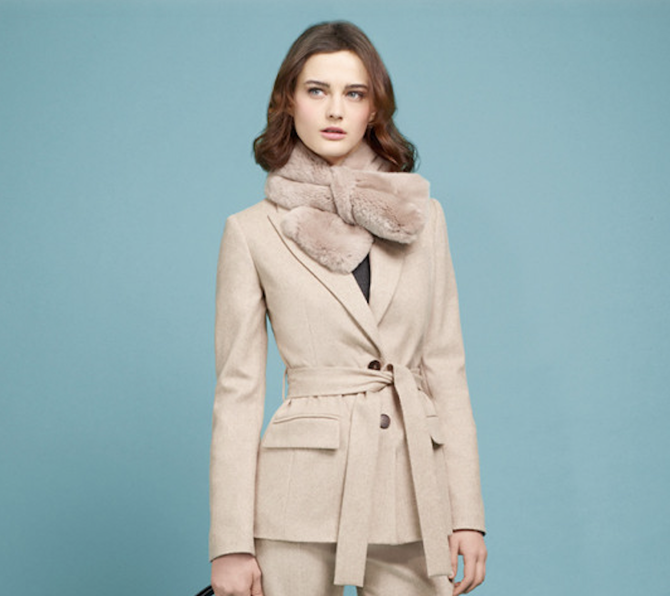 Paule Ka Belted Blazer