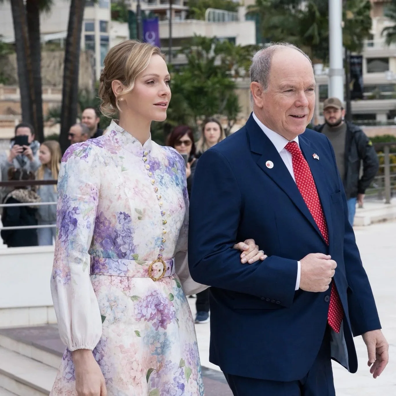 Prince Albert and Princess Charlene launch "Japan in Monaco" event