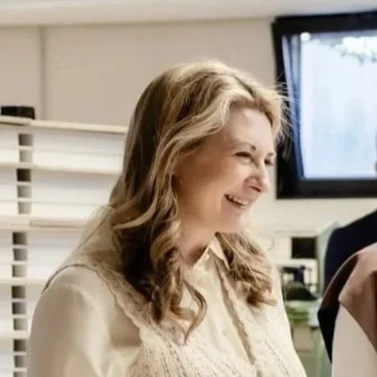 Grand Duchess Stéphanie visits Danielle Köller-Willems' workshop