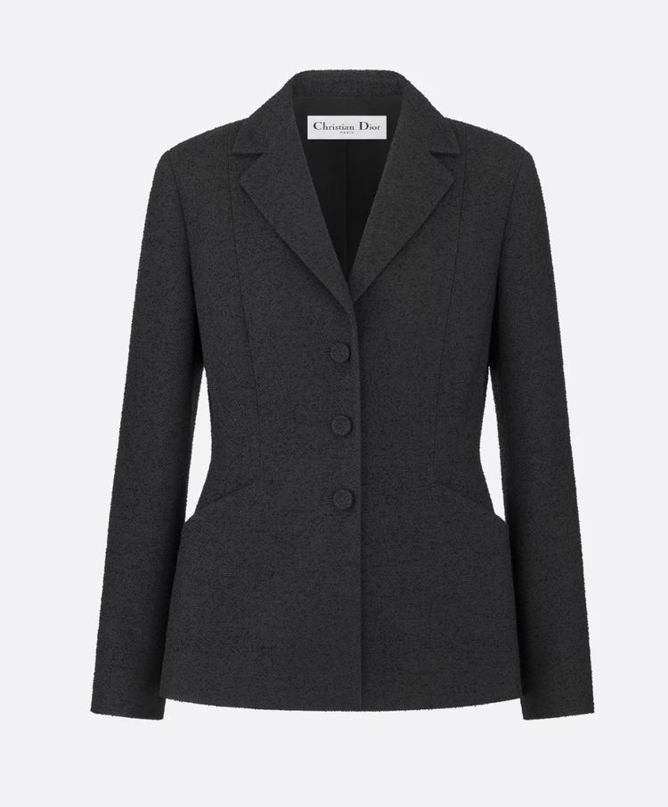 Christian Dior 30 Montaigne Bar Jacket in Black — UFO No More