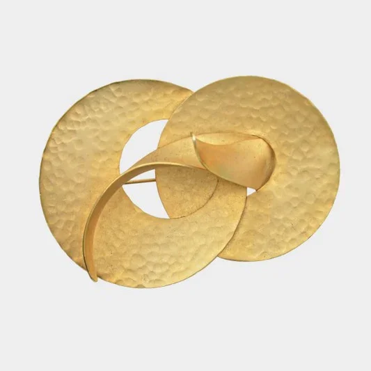 Fahoma Gold Brooch