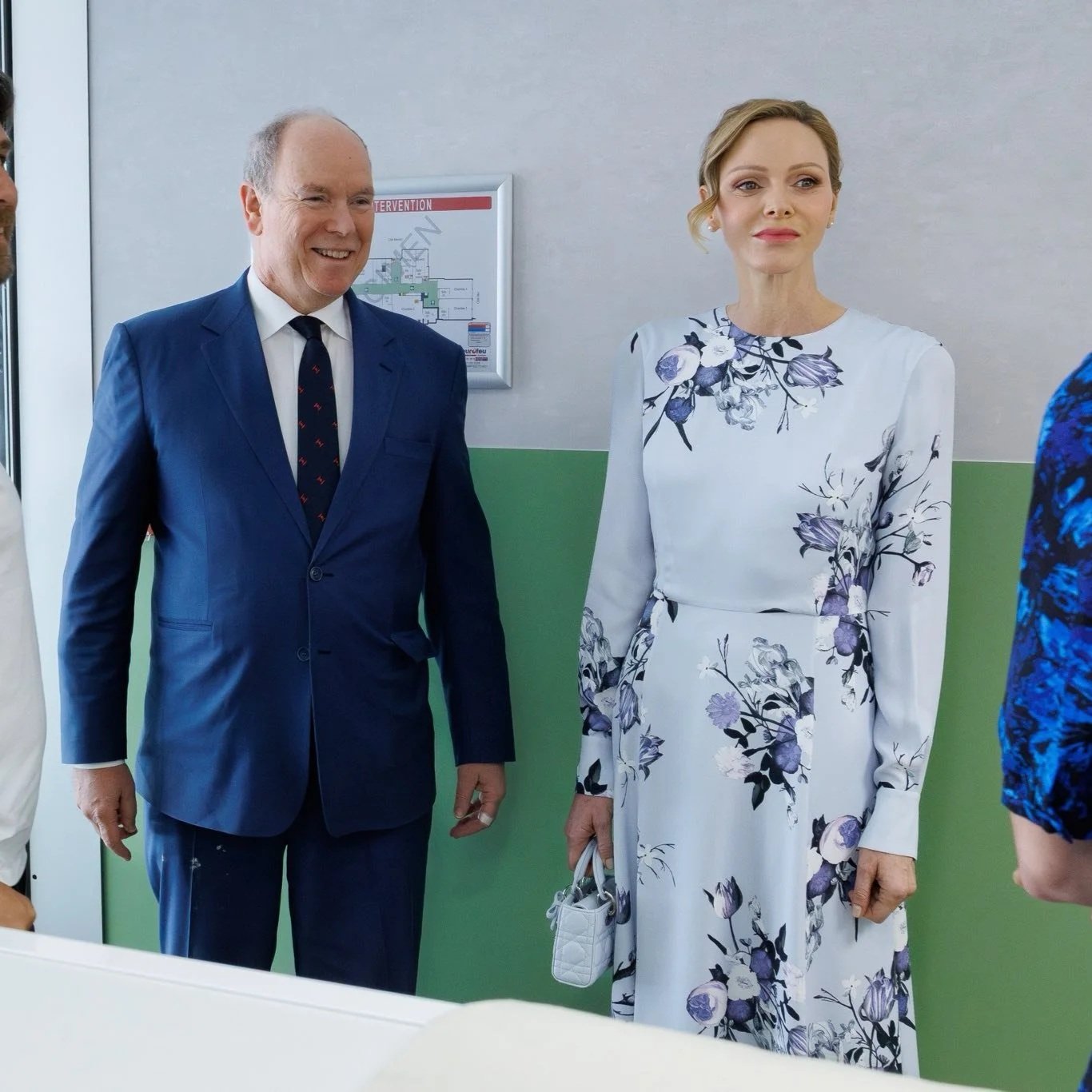 Prince Albert and Princess Charlene open new parent-child unit at Princess Grace Hospital Centre