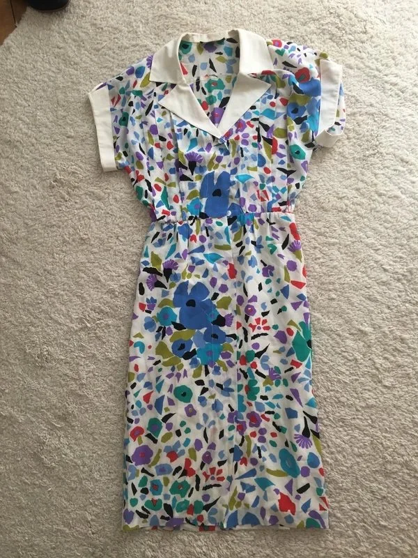 Louis Feruad Floral Shirt Dress