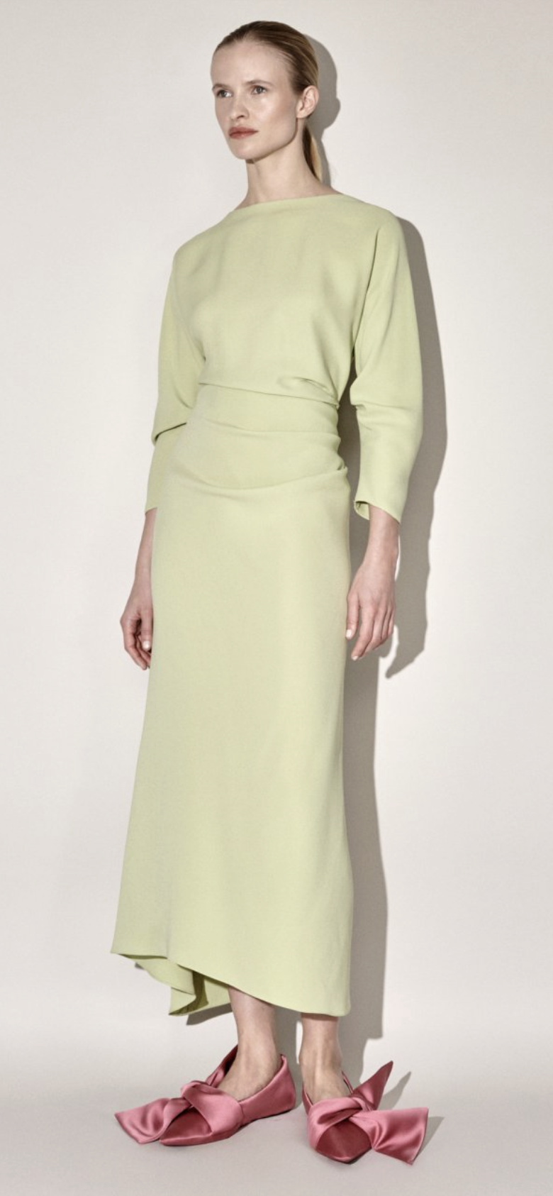 Natan Couture Talix Dress in Burgundy