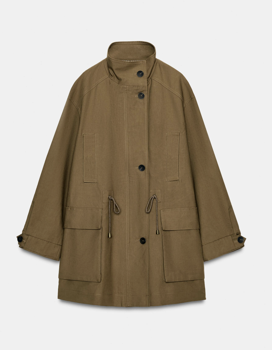 Zara ZW Collection Oversize Parka 