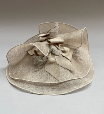 Fabienne Delvigne Natural Fiber Fascinator