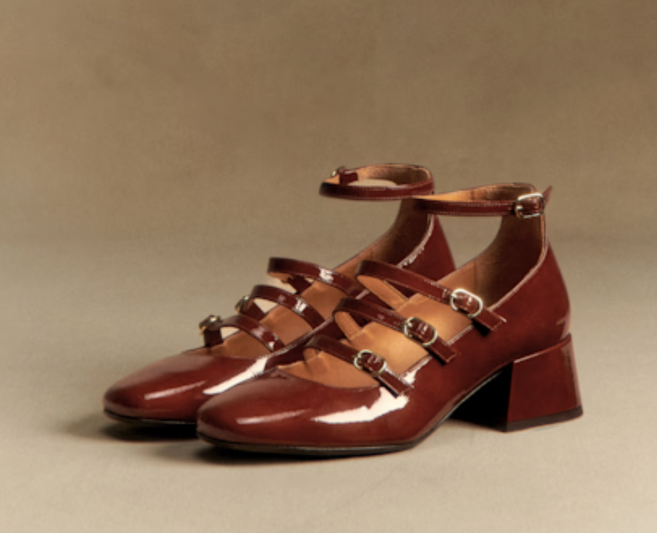 Sézane Elodie Mary Jane Pumps