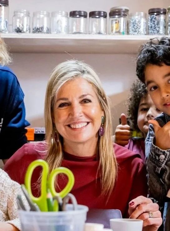 Queen Maxima visits community center in Amsterdam North