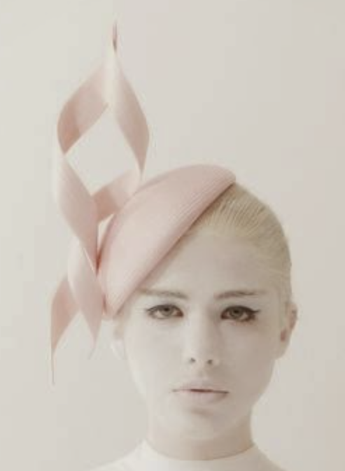 Philip Treacy Straw Percer Hat in Lilac
