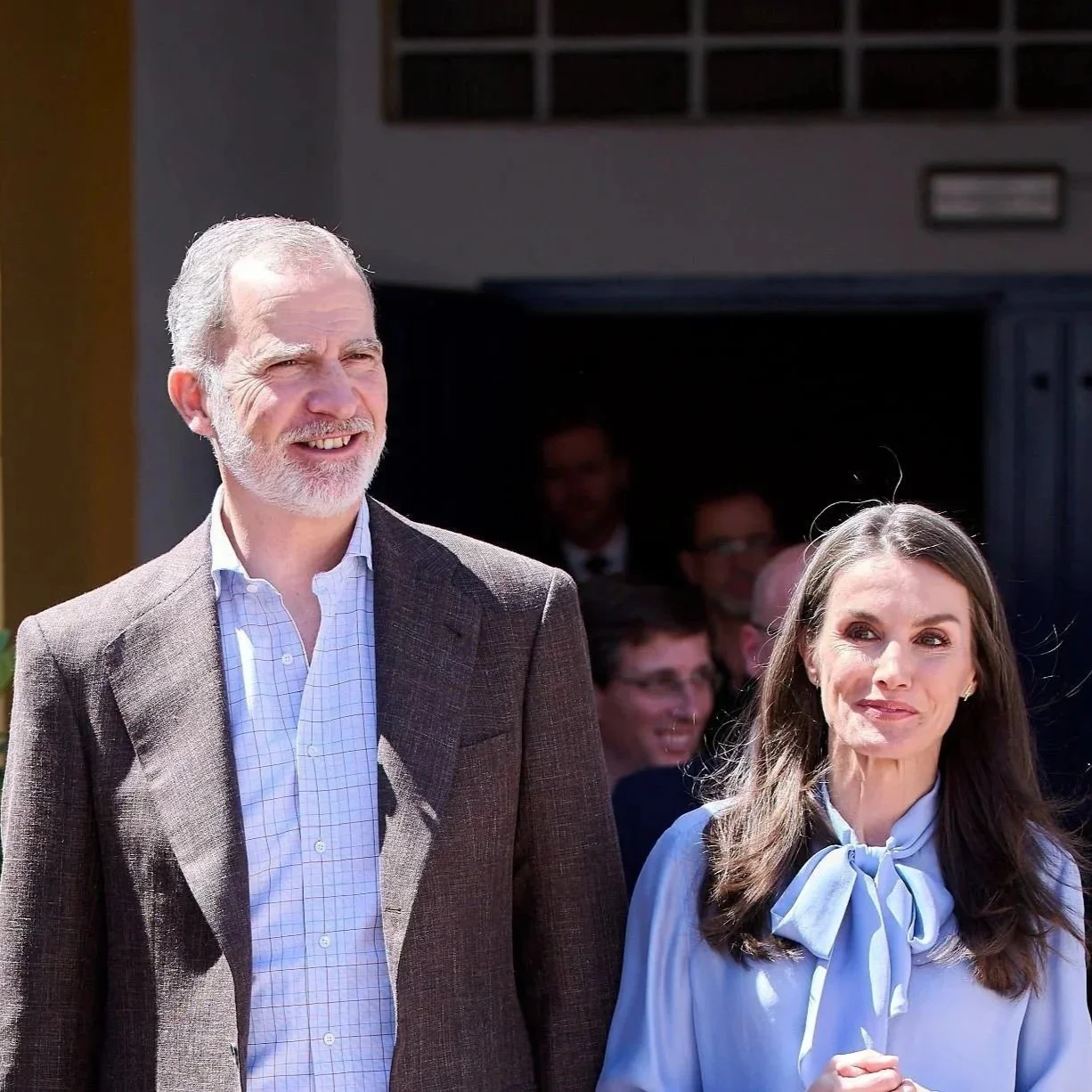King Felipe and Queen Letizia visit José María de Llanos Foundation