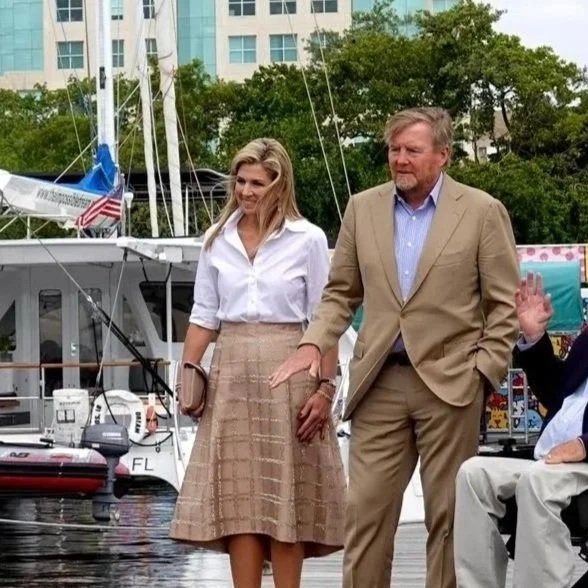 King Willem-Alexander and Queen Maxima visit the United States - Day 3