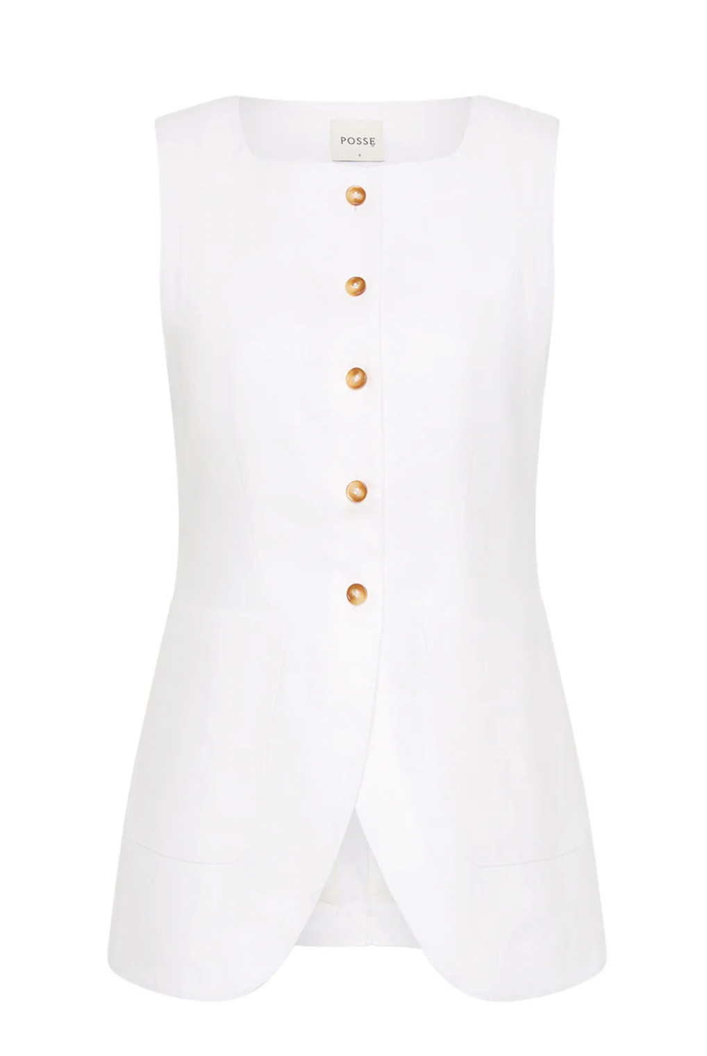 Posse Emma Vest in Ivory