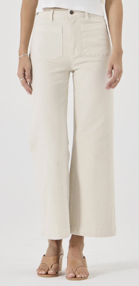 Rolla's Sailor Jeans in Off White