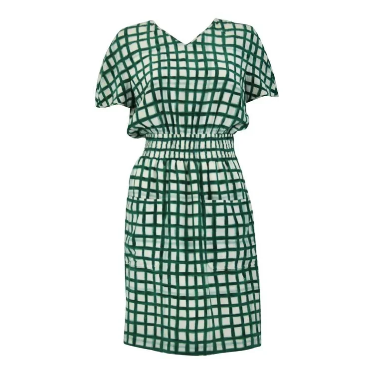 Valentino Checked Dress