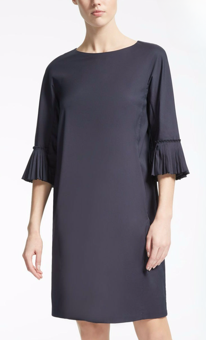 Max Mara Flutter Sleeves Dress