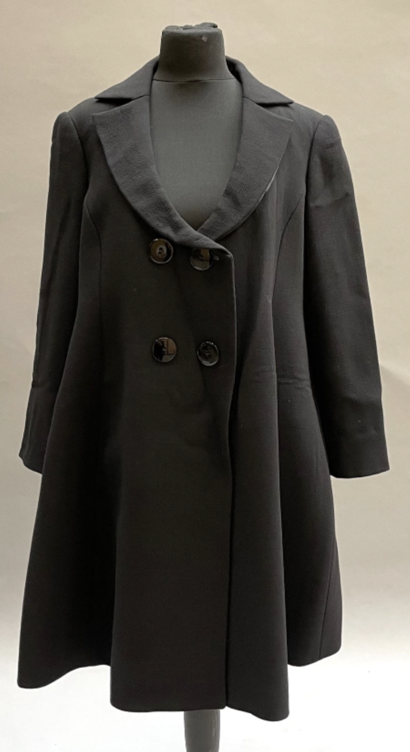 Emporio Armani Double-Breasted Swing Coat