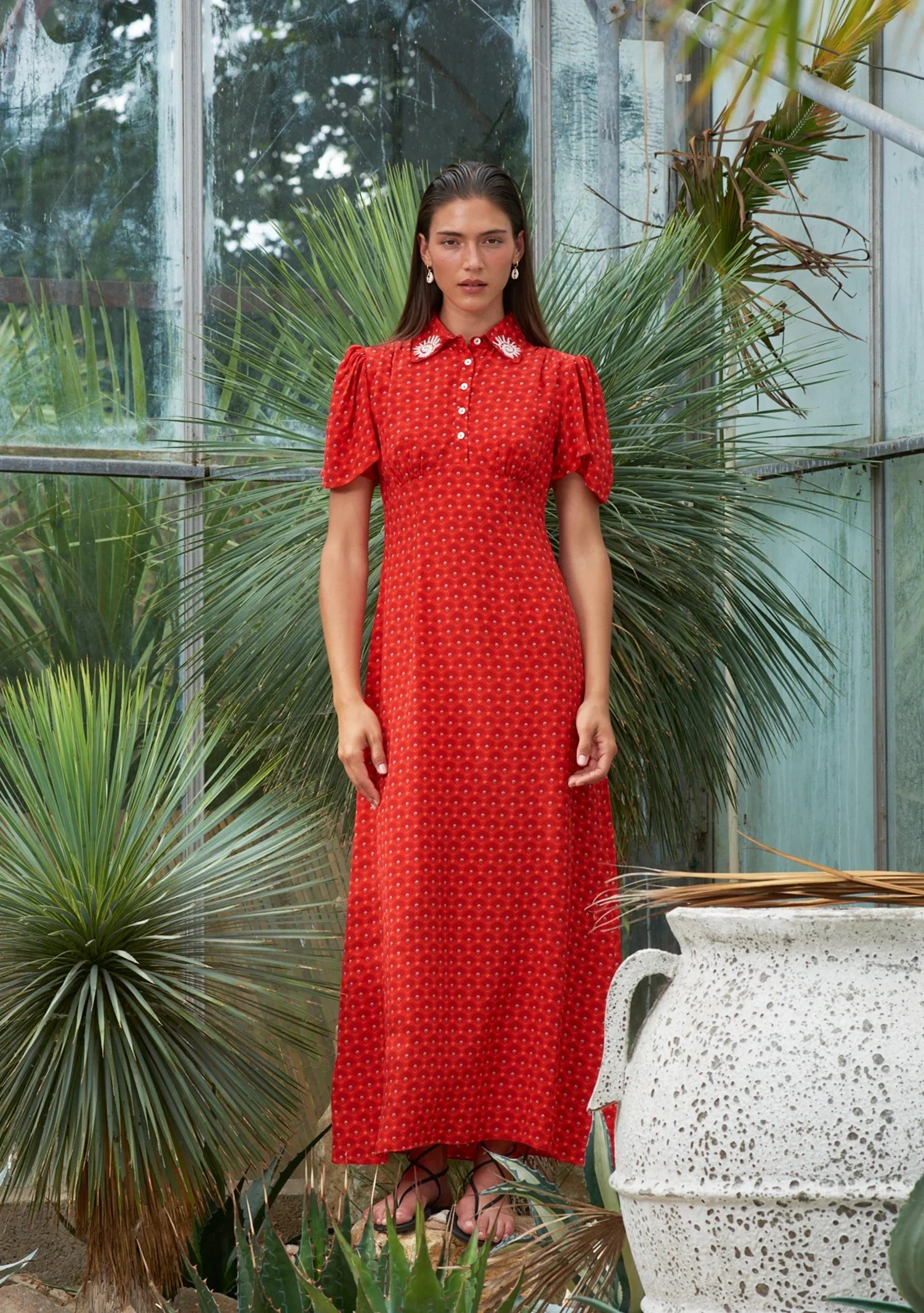 Muzungu Sisters Mila Dress in Shellscape