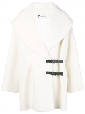 Lanvin Double Breasted Closure Wool Coat