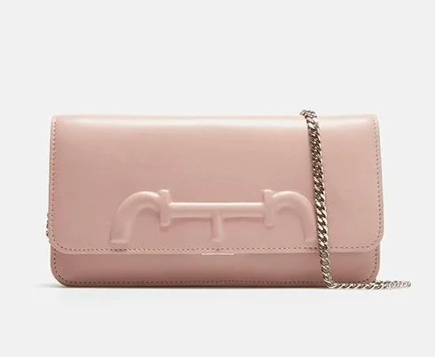 Carolina Herrera Victoria Insignia Mini Bag in Pink