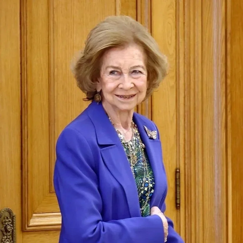Queen Sofia hosts audiences at Zarzuela Palace