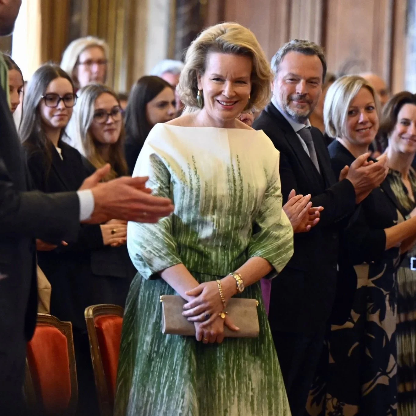 Queen Mathilde presents the Queen Mathilde Prize