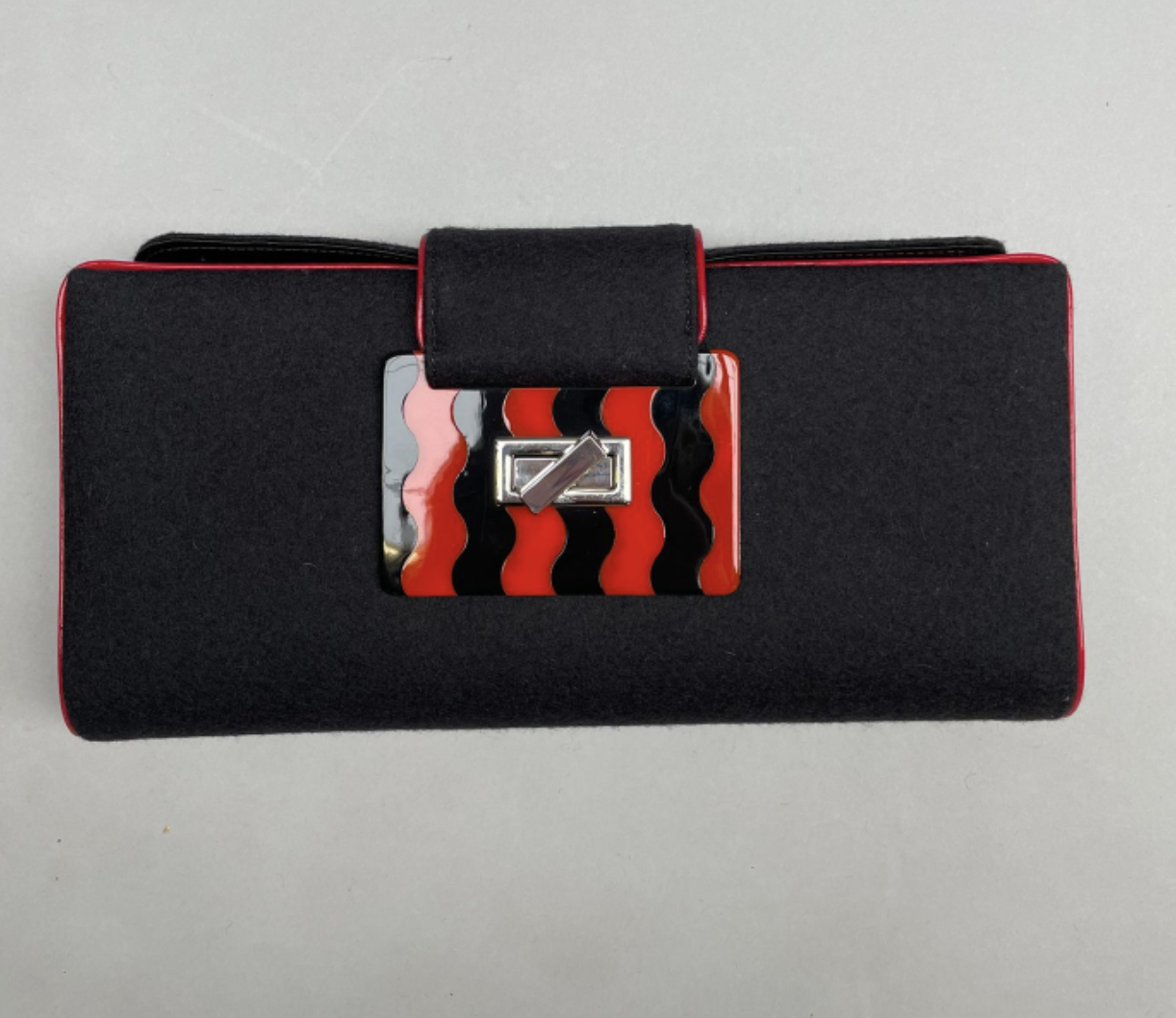 Giorgio Armani Felt Evening Clutch