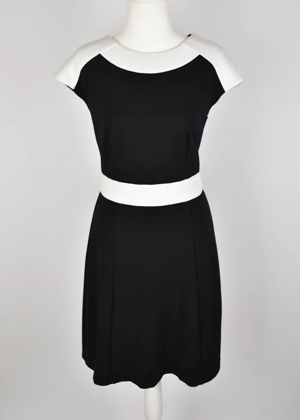 Escada Color-Blocked Viscose Dress