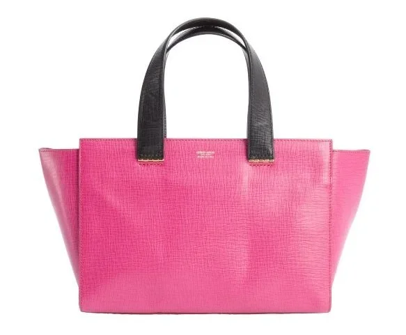 Giorgio Armani Shopper Tote Bag in Pink