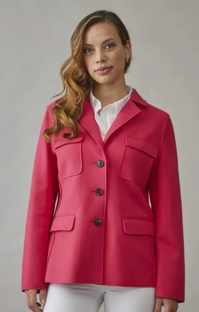 Junge Lily Jacket in Raspberry