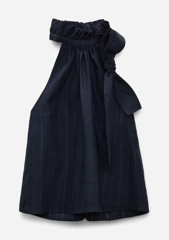 Dorothee Schumacher Modern Sophistication Pinstriped Top