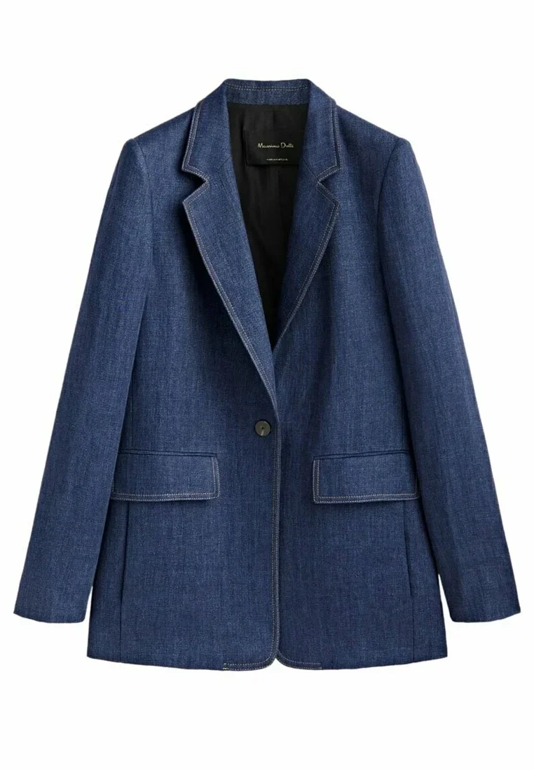 Massimo Dutti Blazer with Topstitching