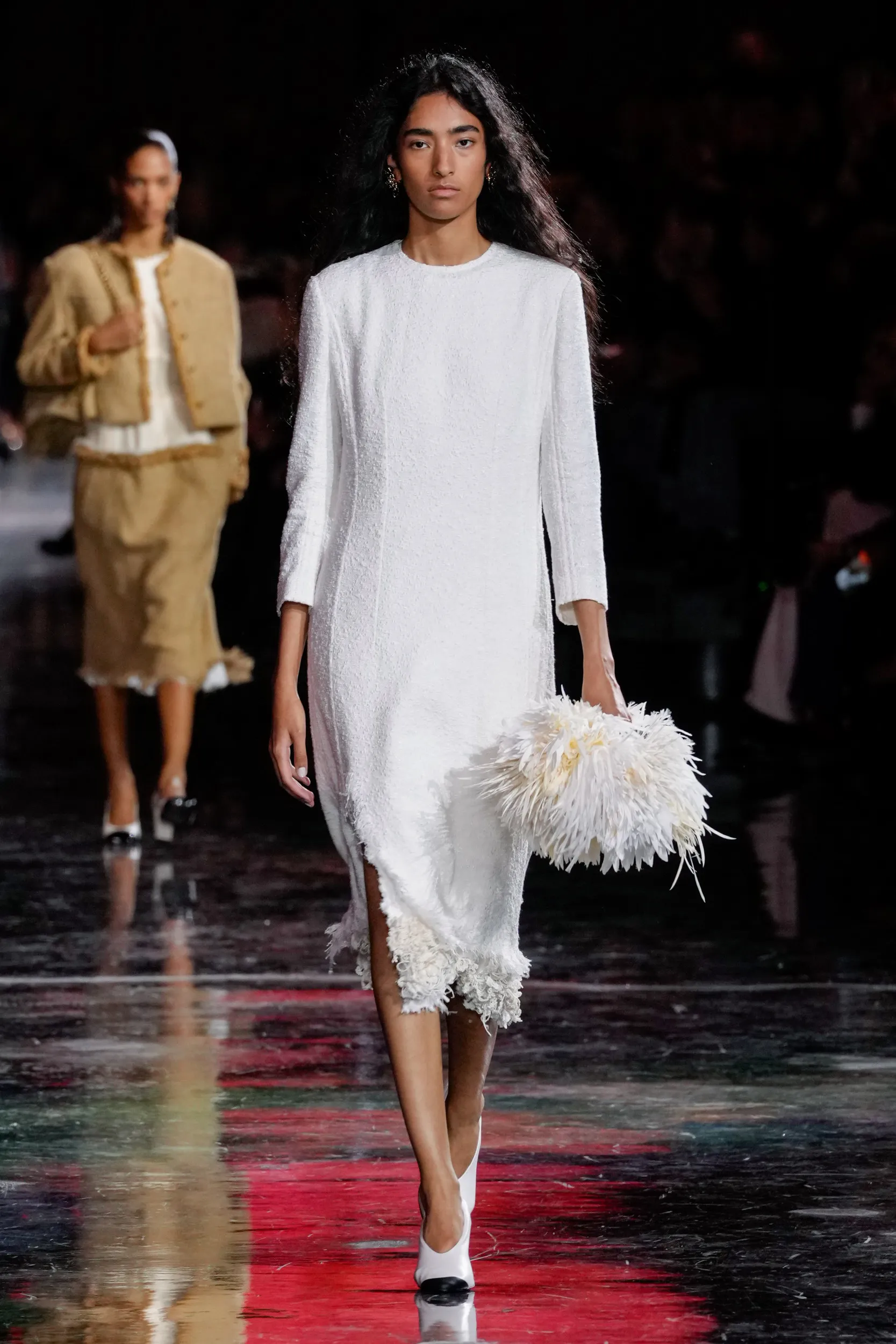 Chanel Cotton & Mixed Fibres Midi Dress.png