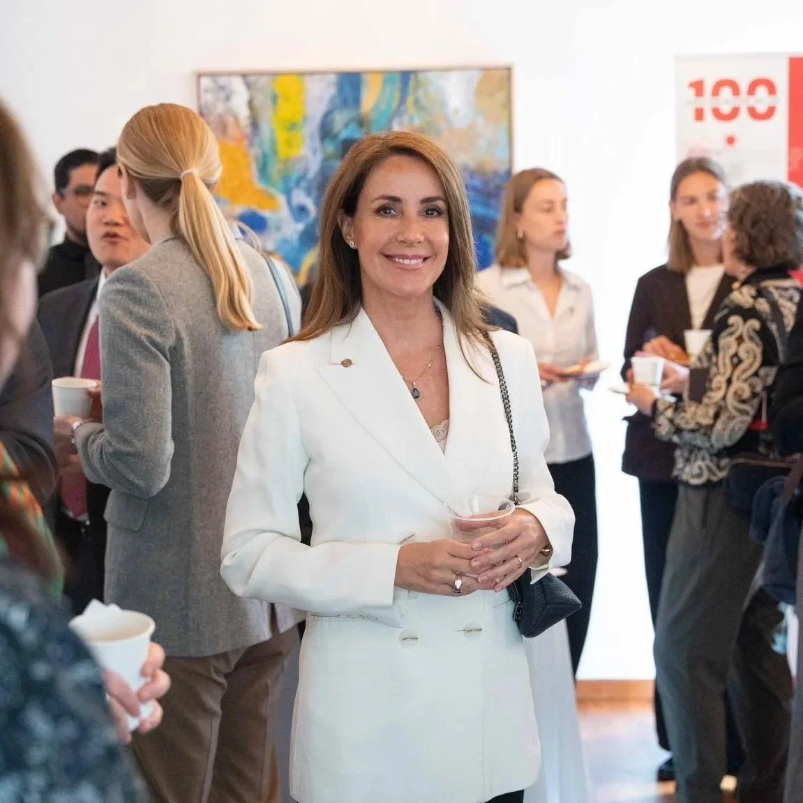 Princess Marie attends DanChurchAid event at the Danish Embassy