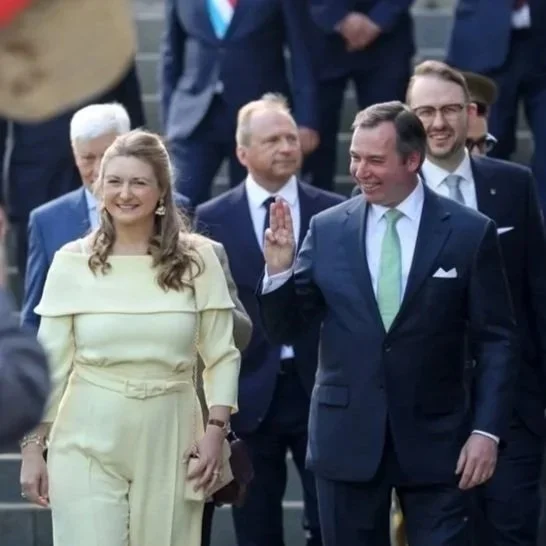 Grand Duke Guillaume and Grand Duchess Stéphanie make Joyeuse Entrée in Esch-sur-Alzette