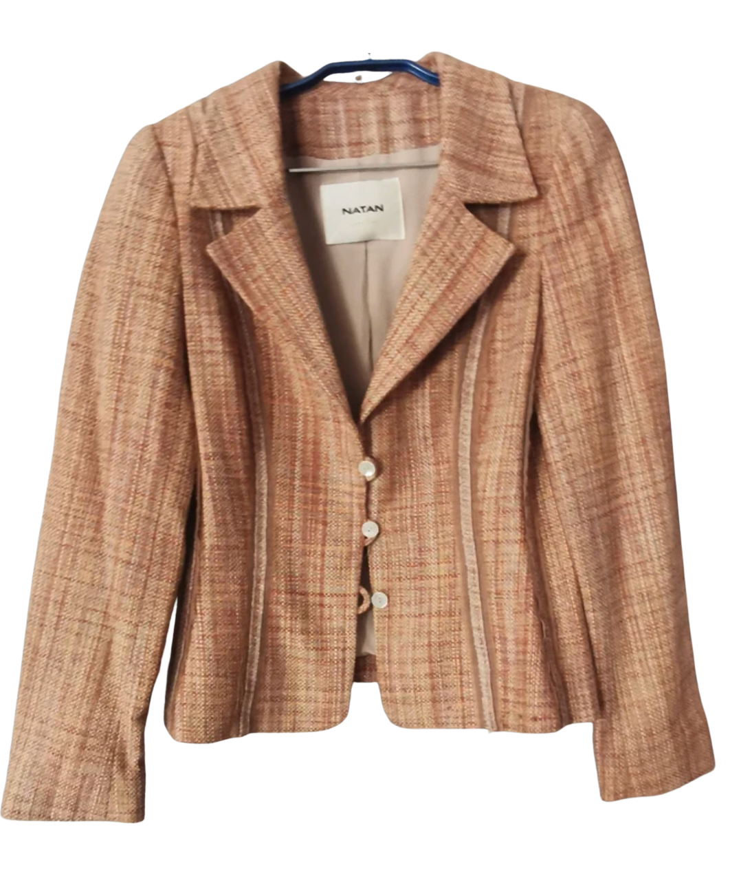 Natan Tweed Blazer in Pink