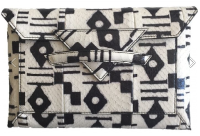 Sophie Habsburg Moneypenny Bag in Black and White