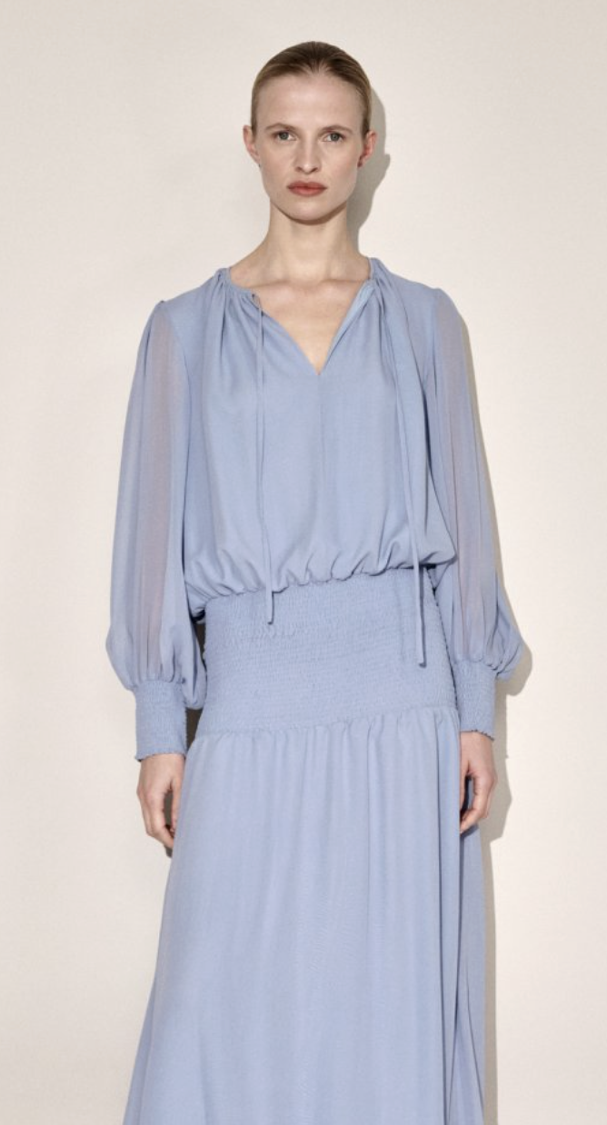 Natan Couture Tokai Dress in Ochre