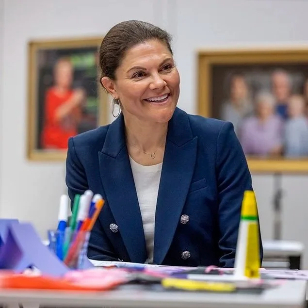 Crown Princess Victoria attends Swedish Association for Rare Diseases workshop