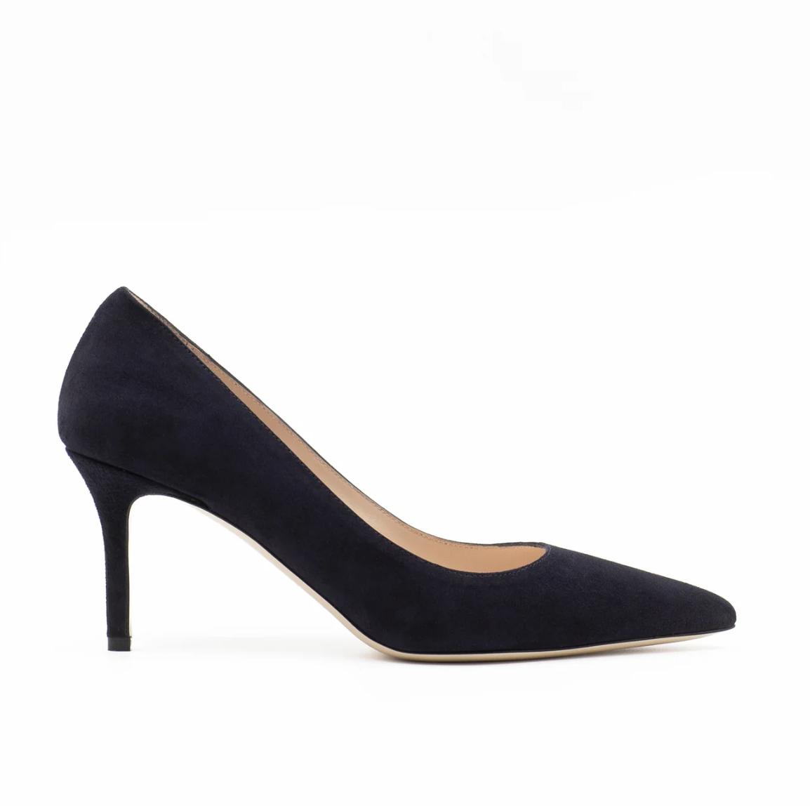Marzio 75 Pumps in Navy Suede