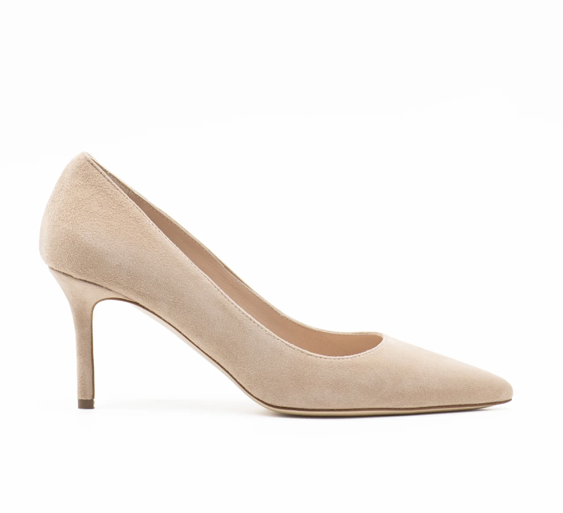 Marzio 75 Pumps in Beige Suede