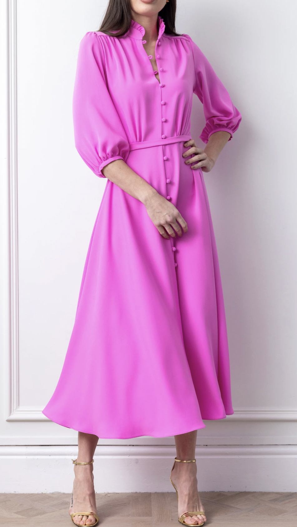 Claire Mischevani Aurelia Dress in Red