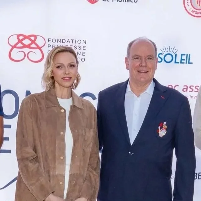 Prince Albert and Princess Charlene attend Monaco Sevens Tournament