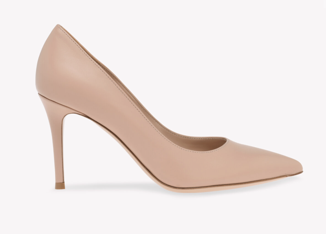 Gianvito Rossi Gianvito 85 Pumps in Pink Calf Leather